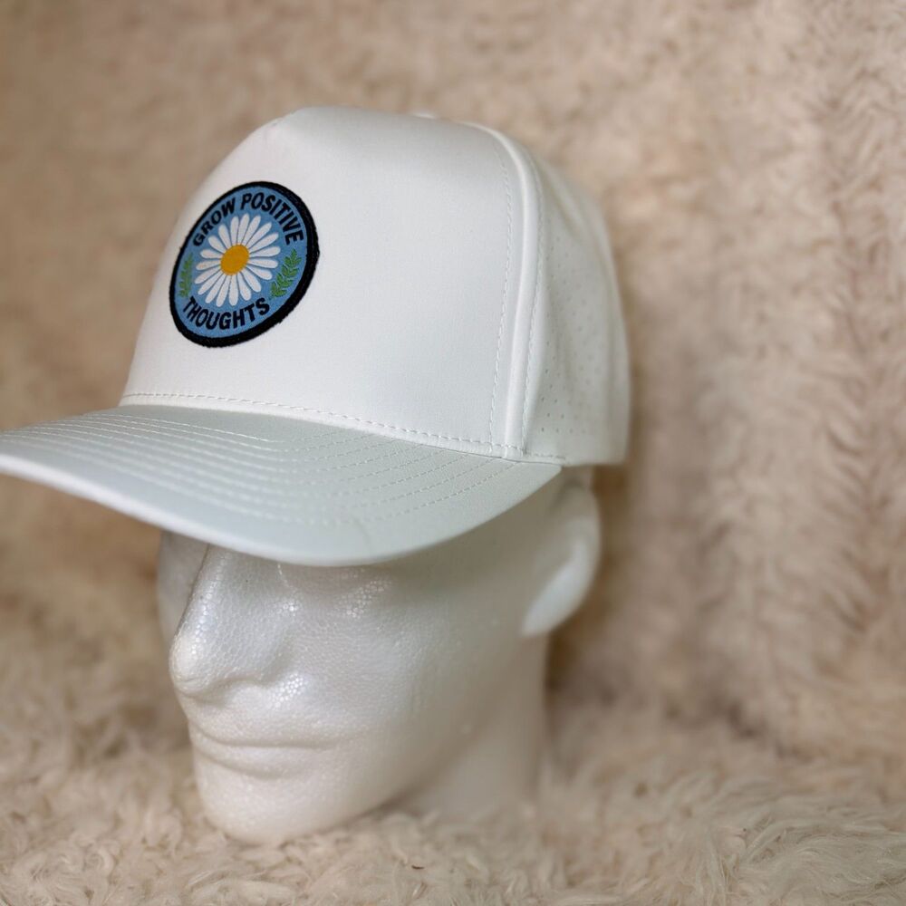 GM Genuine Parts ACDelco Grow Positive Thoughts Hat Pacific Headwear P424 White
